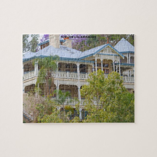 Förorter i Brisbane Pussel (Horisontell)