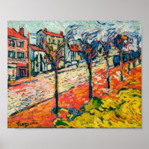 Förortlandskap | Maurice de Vlaminck |