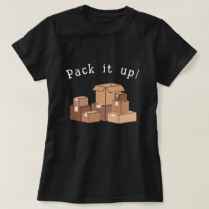 Förpacka upp Flytta-rutor T Shirt