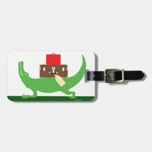 Förpackad luggetikett för Alligator Bagagebricka