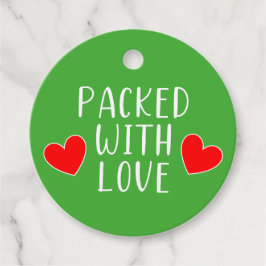 Förpackad med Kärlek Märkre Gåvor Etiketter