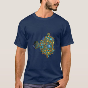 Förpackning av fullt mandelbrot t shirt