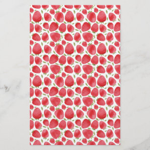 Förpackning av jordgubbsbär med Mönster   Linens P