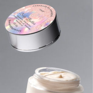 Förpackning med body Butter Packaging Ro Drives Ho Runt Klistermärke