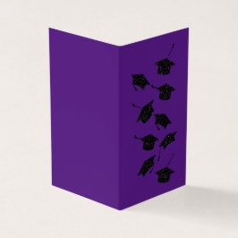 Förpackning om 25 Glitter Studenten-kort Kort