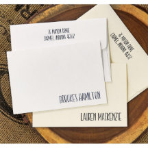 Förpackning om 25 nya Mackenzie-mappade anteckning