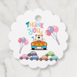 Förpackningar i party gåvor etiketter