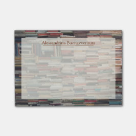 Förpackningar med Bokar med eget namn Post-it Block