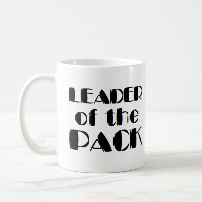 förpackningens ledare kaffemugg (Vänster)