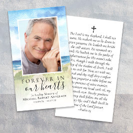 Förr i vårt hörseldokument, Beach Memorial Prayer Visitkort