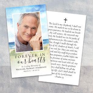 Förr i vårt hörseldokument, Beach Memorial Prayer  Visitkort