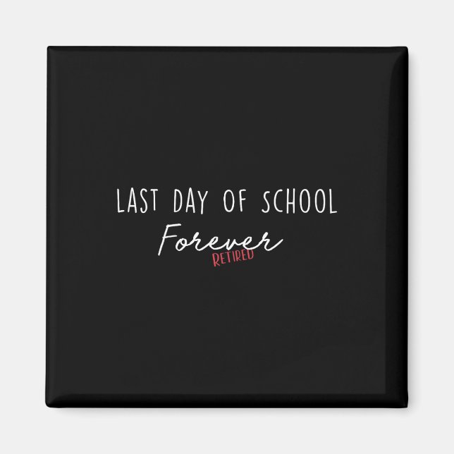 Förra dagen i Pension-läran i skolan Magnet (Framsidan)