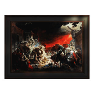 Förra dagen i Pompeji av Karl Bryullov Classical A Fototryck