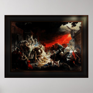 Förra dagen i Pompeji av Karl Bryullov Classical A Poster