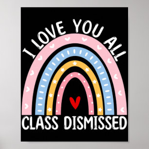 Förra dagen i skolan i Kärlek avskedades du alla. Poster