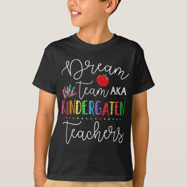 Förra dagen var Back to school-drömteamets typ T Shirt (Framsida)