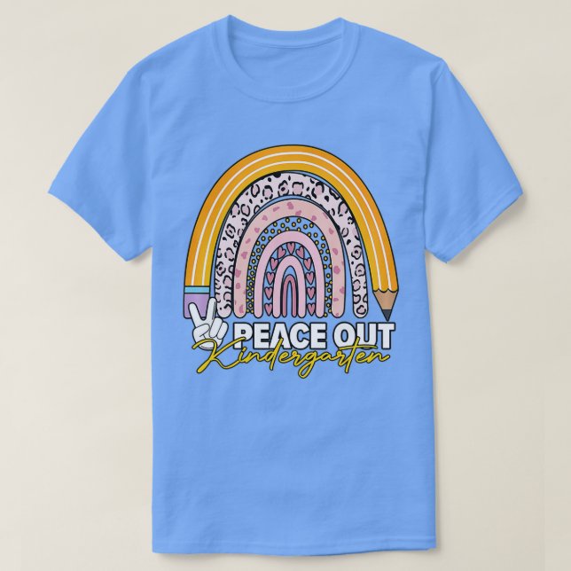 Förra dagen var det Kindergarten Lärare i skolans  T Shirt (Design framsida)