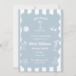 Förra gisten på Kusten Bachelorette Pary Inbjudan