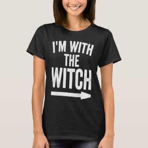Förra minuten-Halloween-dräkten är jag med häxan T Shirt