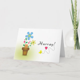 Förra omgången av Chemo-Hurray-Caring Cancer Card Kort