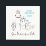 Förra samtalet om Kusten Bachelorette-partiet Pappersservett<br><div class="desc">Det är hennes sista skål på kusten! Dessa unika Bachelorette Party-servar är ett underbart tillskott till er helg vid kusten! Objektet koordinerar med inbjudningar som finns här: https://www.zazzle.com/last_toast_on_the_coast_weekend_bachelorette_party_invitation-256864068377774981</div>