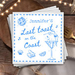 Förra samtalet om Kusten Bachelorette-partiet Pappersservett<br><div class="desc">Senaste popup på Kusten Bachelorette Party Napkins</div>