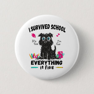 Förra skoldagen överlevt jag skolan knapp