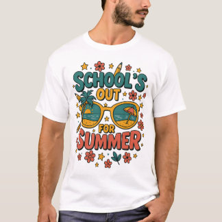 Förra skoldagen. Skolor ut till sommaren T Shirt
