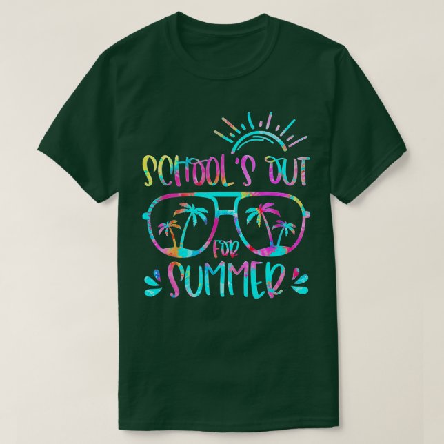 Förra Skolor-dagen på skoldagen för sommarlärare T Shirt (Design framsida)