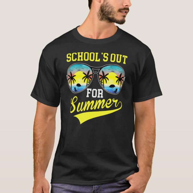 Förra Skolor-dagen på skoldagen för sommarlärare T Shirt (Framsida)