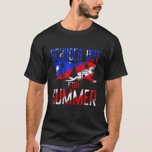Förra Skolor-dagen på skolresa till Sommar US Flag T Shirt