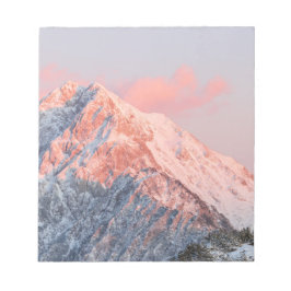 Förra sol-ljudet på Storžič, Slovenien Anteckningsblock