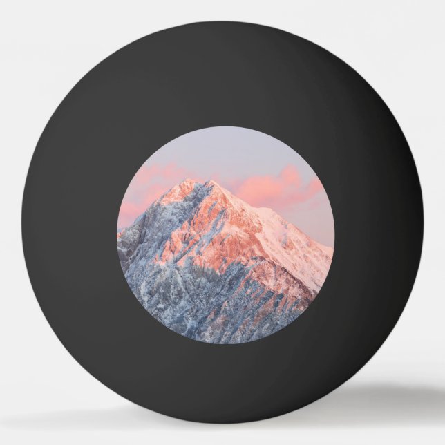 Förra sol-ljudet på Storžič, Slovenien Pingisboll (Framsidan)