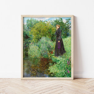 Förra sommaren var Sak grönare   Byam Shaw Poster