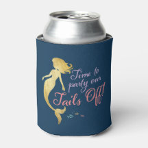 Förra Stänk-Sjöjungfrun Bachelorette Koozie