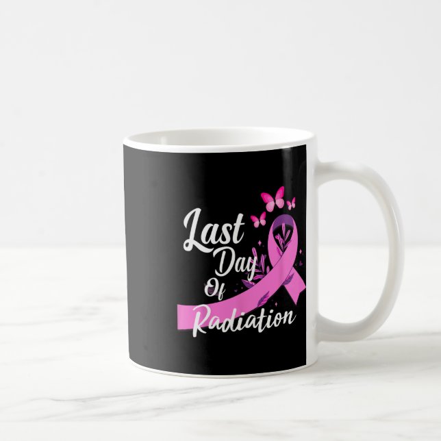 Förra strålningsdagen Behandling Bröstcancer Bröst Kaffemugg (Höger)
