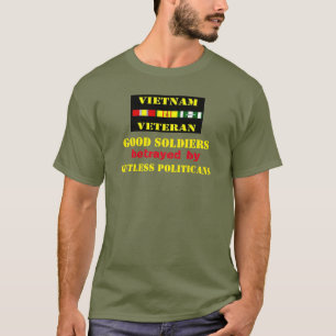 Förrådde brasoldater t-shirt