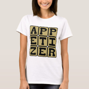 förrätt, liten bit t-shirt
