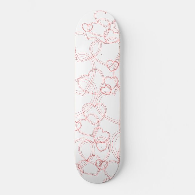 Förreglande värme mini skateboard bräda 18,5 cm (Framsida)