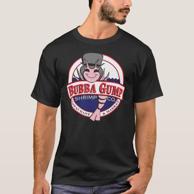 Forrest Gump - Bubba Gump Shrimp Co. Classic T-Shi T Shirt (Framsida)