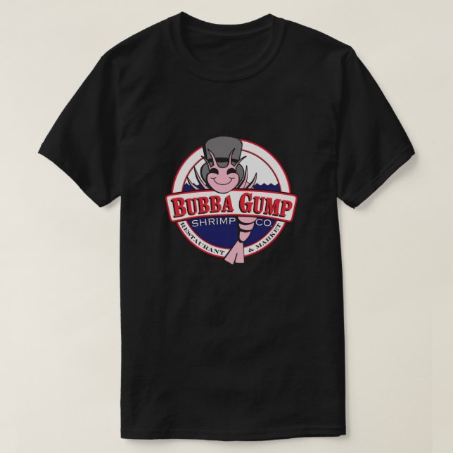Forrest Gump - Bubba Gump Shrimp Co. Lightweight H T Shirt (Design framsida)