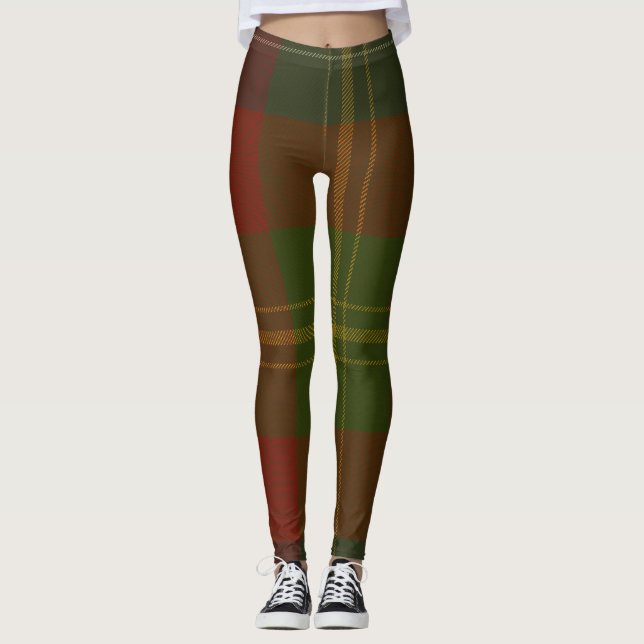 Forrester Tartan Klan Play Leggings (Framsida)