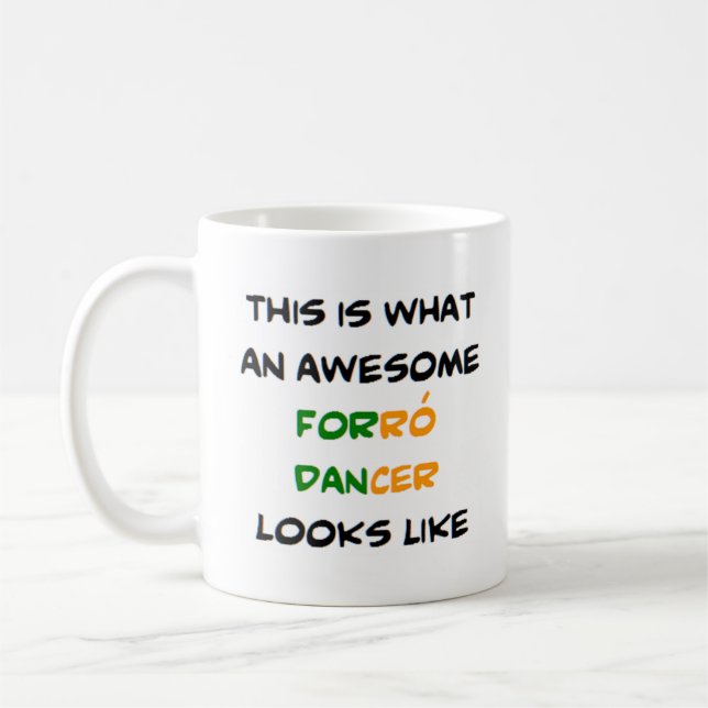 forro dancer, fantastisk kaffemugg (Vänster)