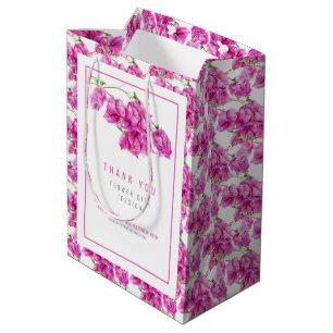 Försäck för förmånssäck för rosa-vattenfärgsbröllo