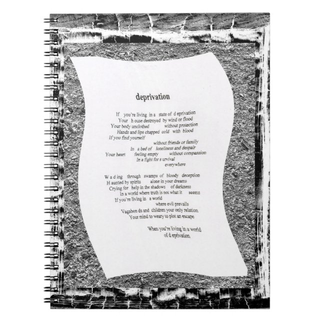 Försakelse Anteckningsbok Med Spiral (Framsidan)