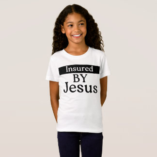 Försäkrade Genom Jesus Kristna Tro Över Rädsla Bön T Shirt