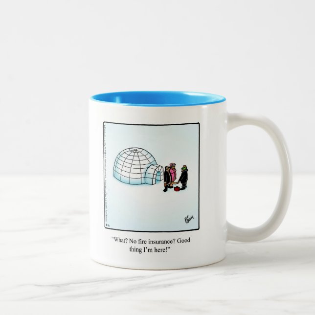 Försäkring av kaffe Mugg (Spectickles) i Humor (Höger)