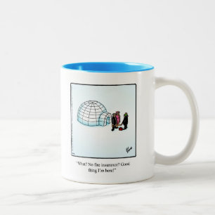 Försäkring i Humor-kaffe Mugg ’Spectickles’