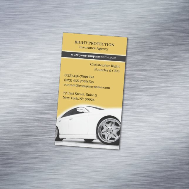 Försäkring Magnetiska Visitkort (In Situ)