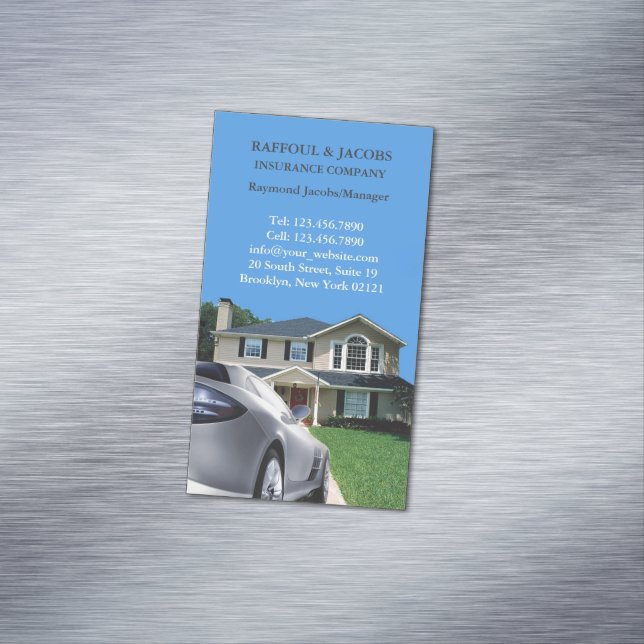 Försäkring Magnetiska Visitkort (In Situ)